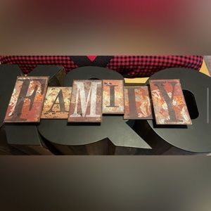 Family decor sign